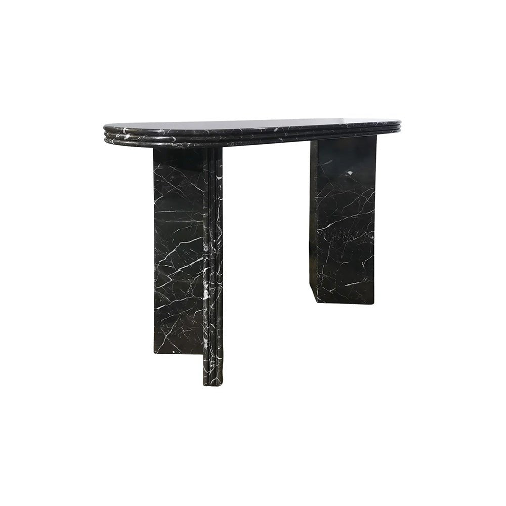 Cadenza Marble Console - Black