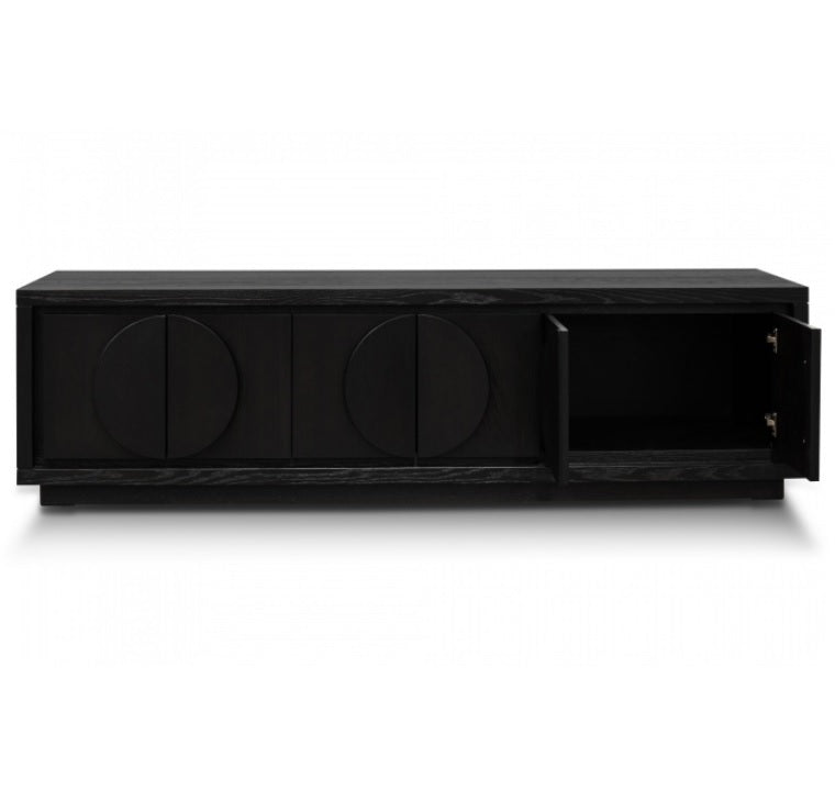 Barbados TV Entertainment Unit Black