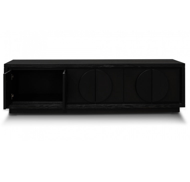 Barbados TV Entertainment Unit Black