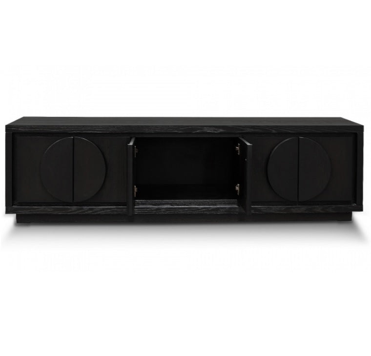 Barbados TV Entertainment Unit Black