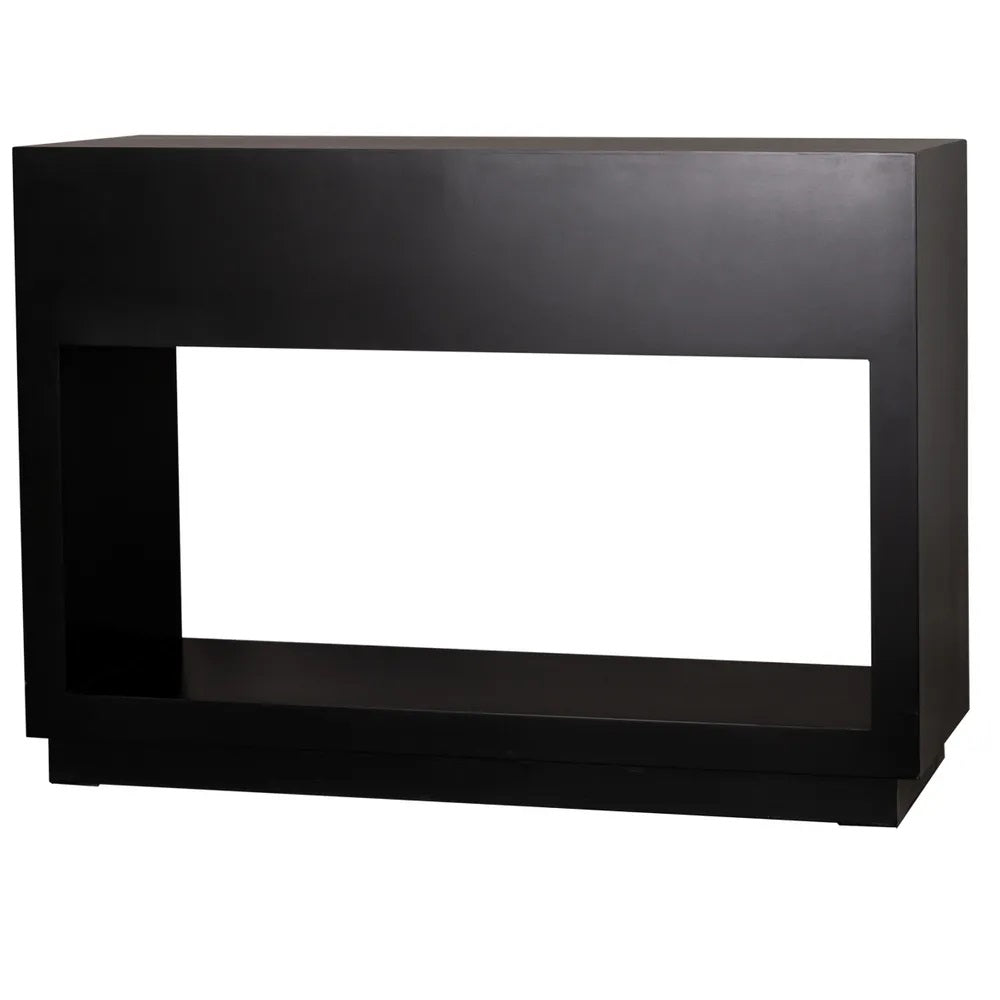 Bayview Black Wooden Console Table
