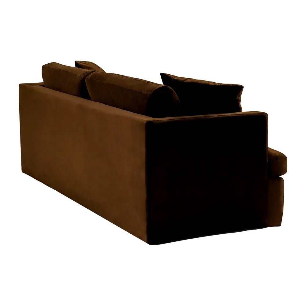 Birkshire 3-Seater Luxury Sofa | Dark Chocolate Sofa