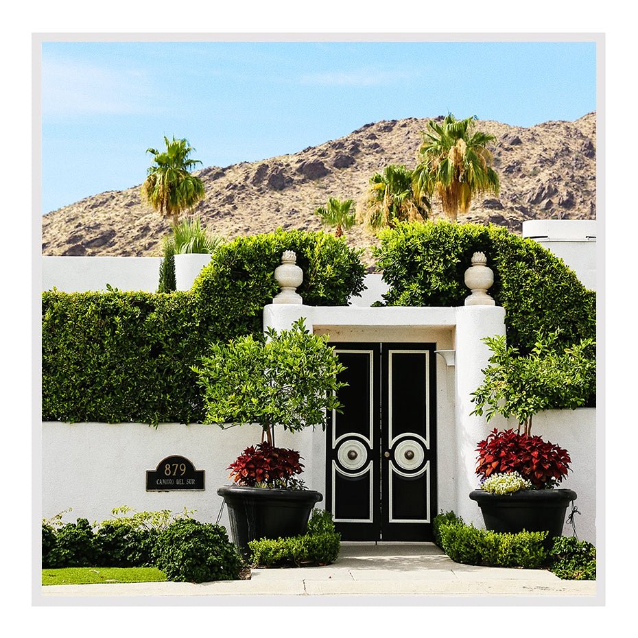 Black Doors Palm Springs Art