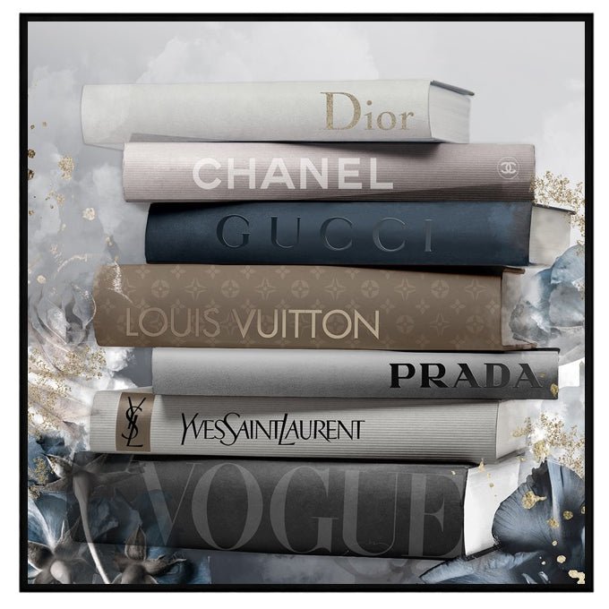 Chanel prints | Gucci wall art