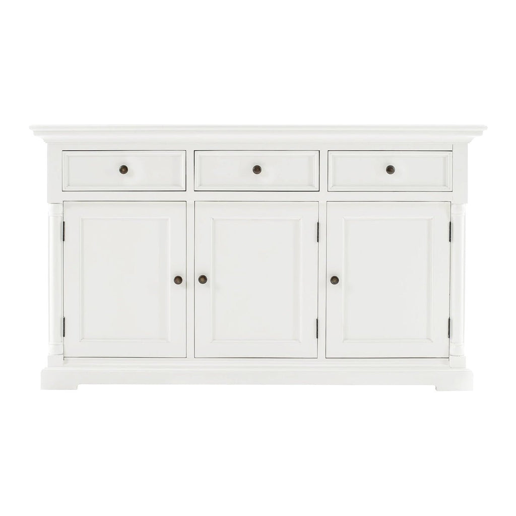 Bordeaux 3-Door White Buffet