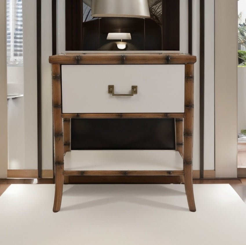 Bordeaux Bedside Table - Ivory