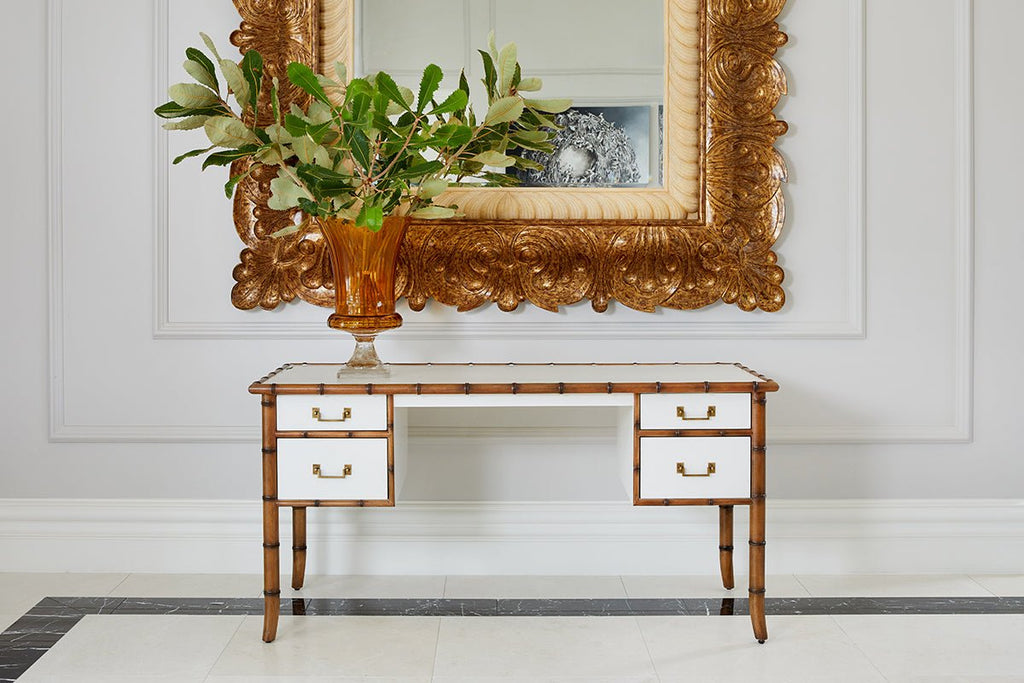 Bordeaux Desk - Ivory