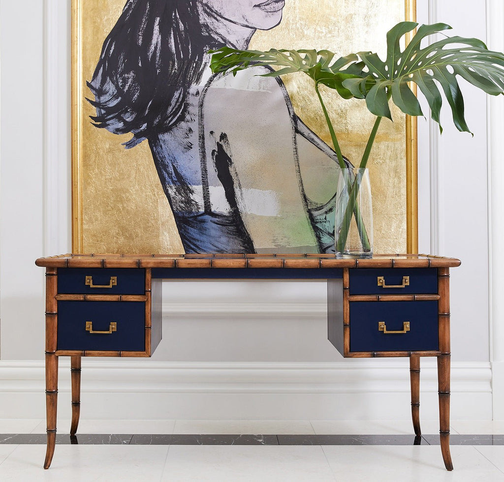 Bordeaux Desk - Navy