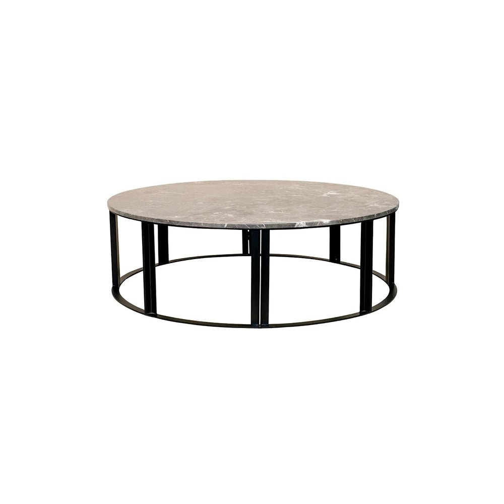 Bowie Grey Marble Coffee Table