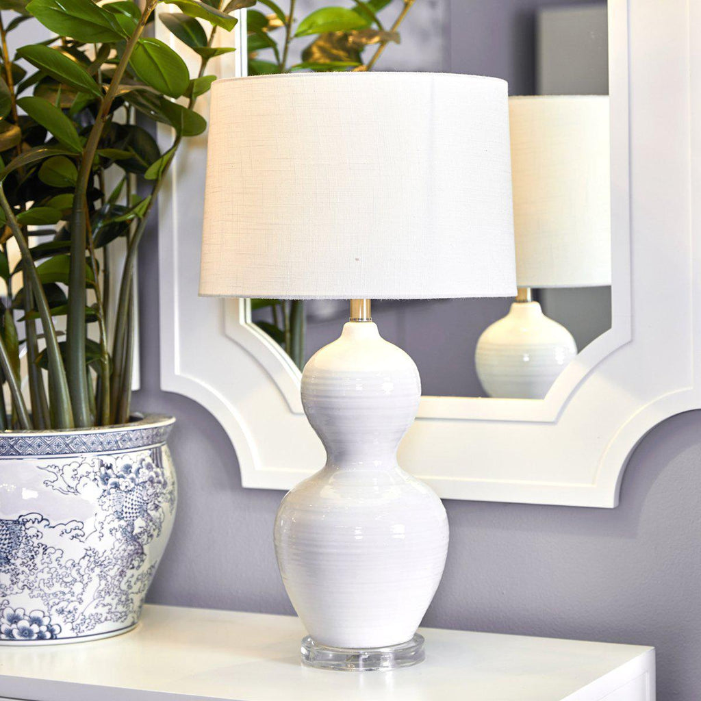 Bronte White Table Lamp