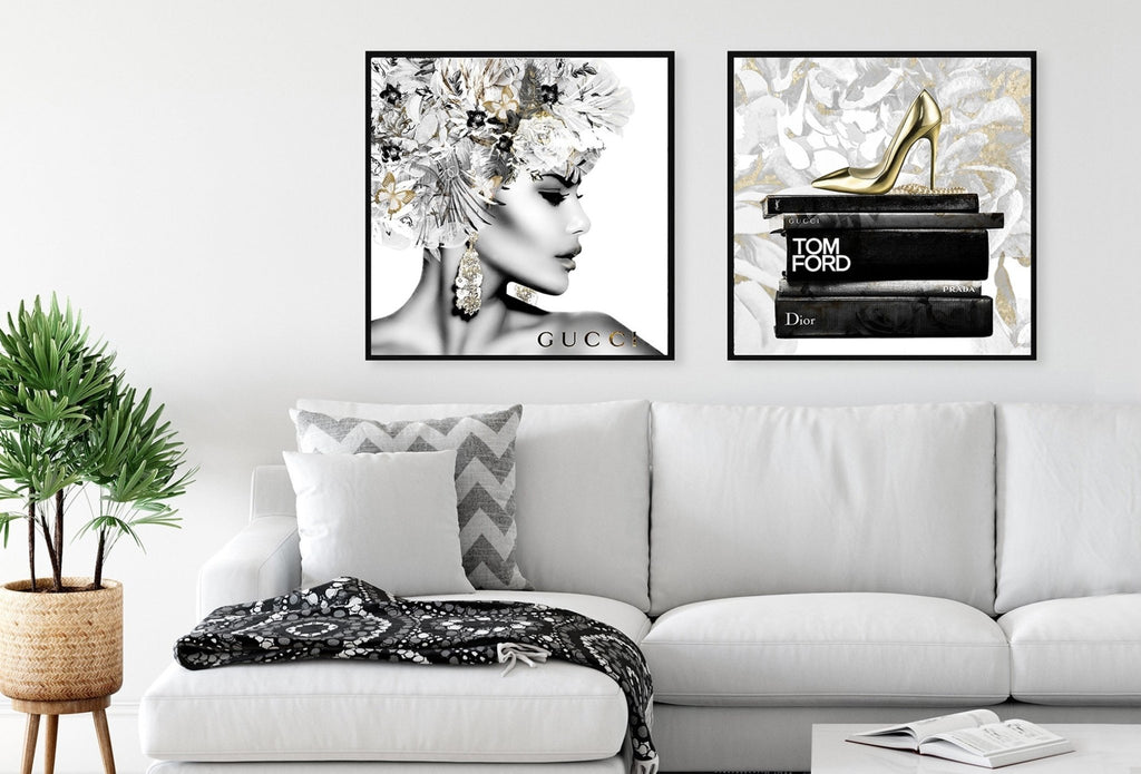 Celia Fashion Gucci Wall Art | Gucci Print