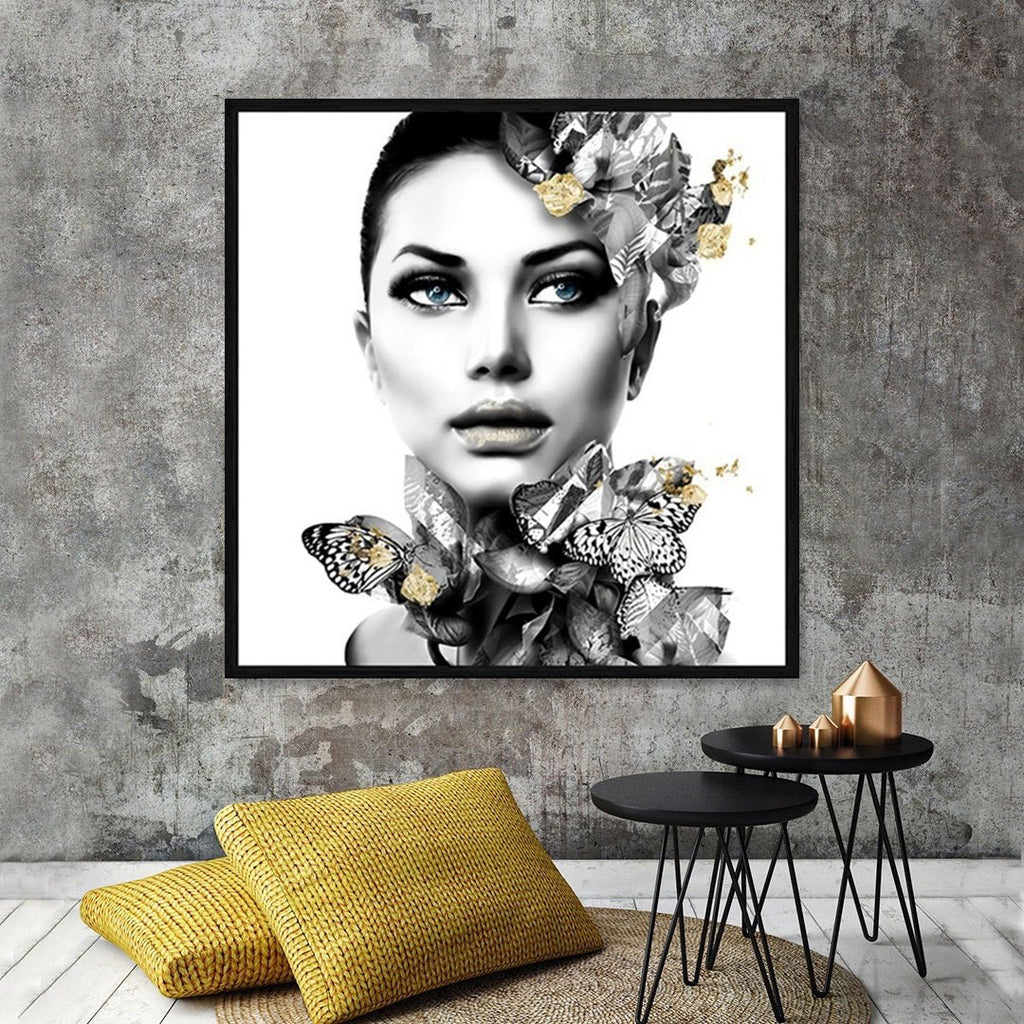 Claudia Gold Gucci Wall Art |Gucci Prints