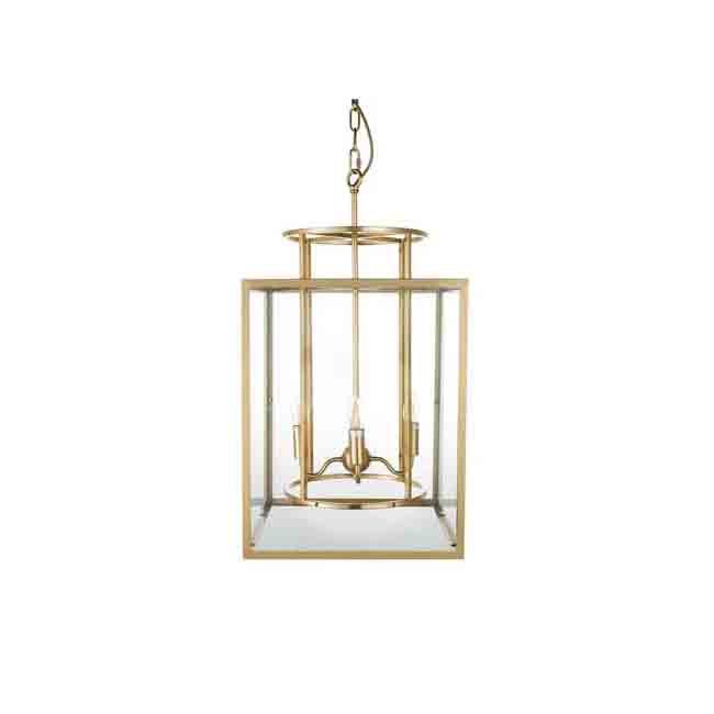 Concord Pendant - Large Brass