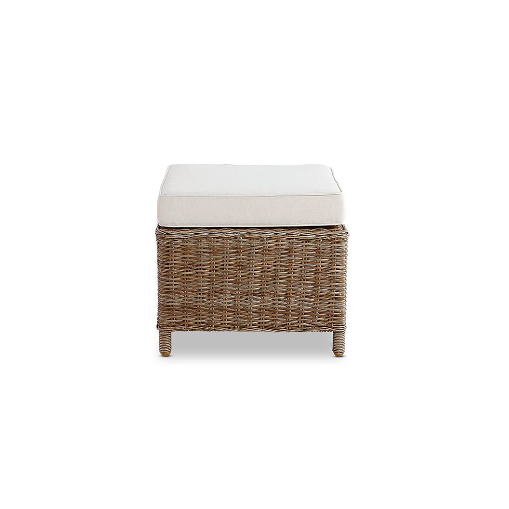 Ellis Woven Foot Stool - Natural