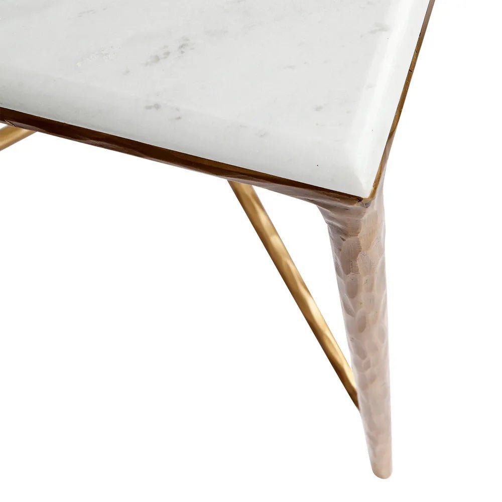 Heston Brass Side Table