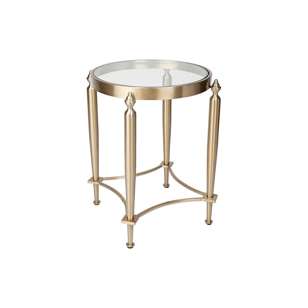 Jacques Gold Side Table 