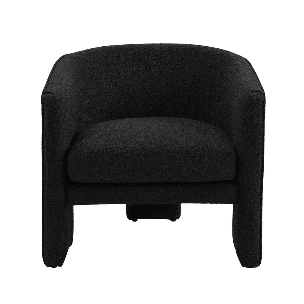 Koko Occasional Chair - Black Boucle