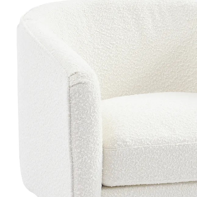 Koko Occasional Chair - White Boucle