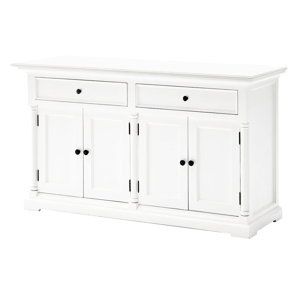 La Roque 4-Door White Buffet