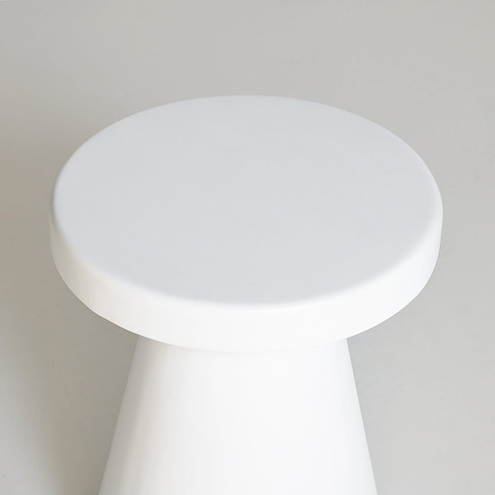 Malibu Outdoor Stool - White