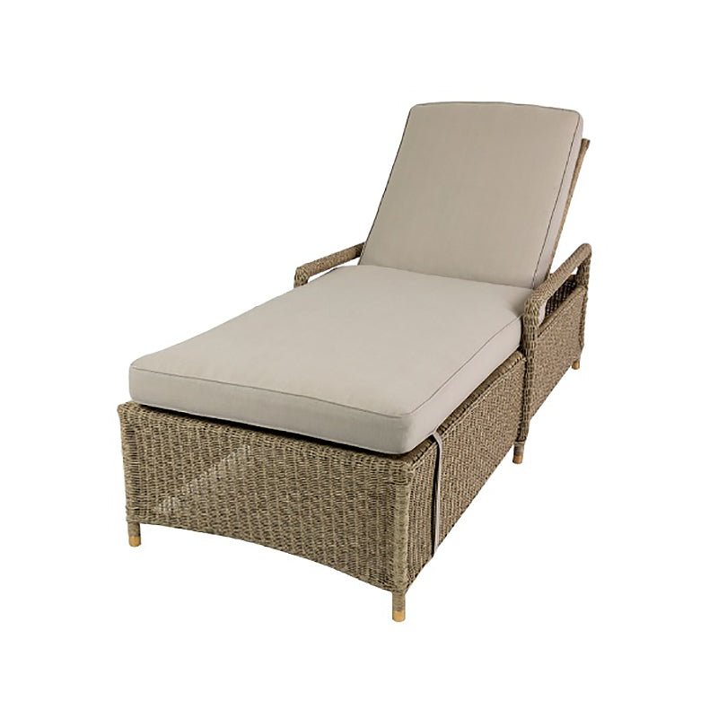 Marina Hamptons Sun Lounger - Natural