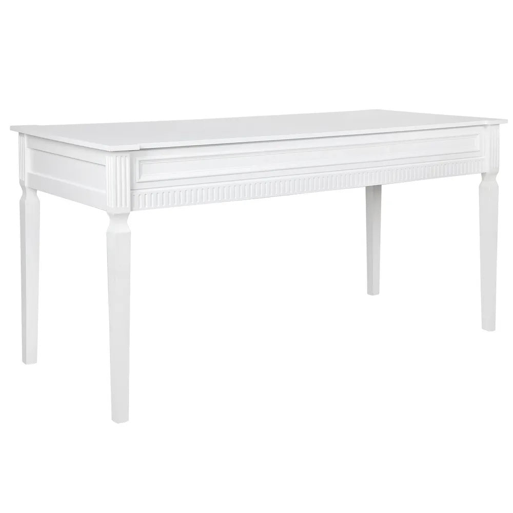 Miami Large Desk White |Hamptons Style Desk