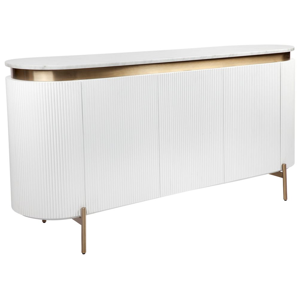 Monte Carlo Buffet - White | White Buffet Cabinet