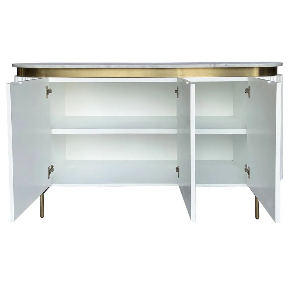 Monte Carlo Buffet - White | White Buffet Cabinet