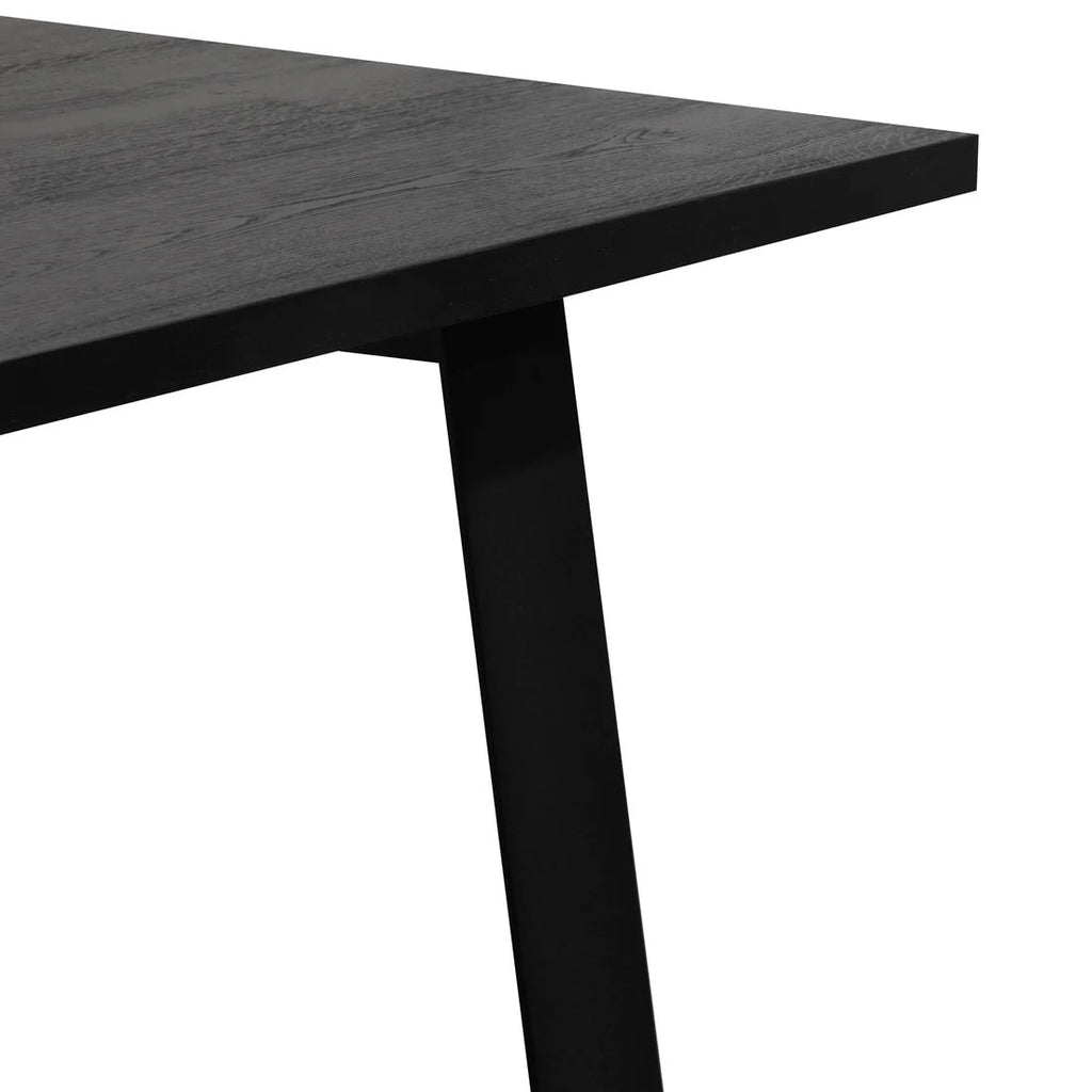 Olympia Black Dining Table - Rectangular