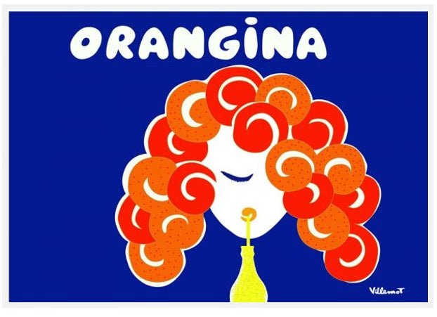 Orangina Vintage Art