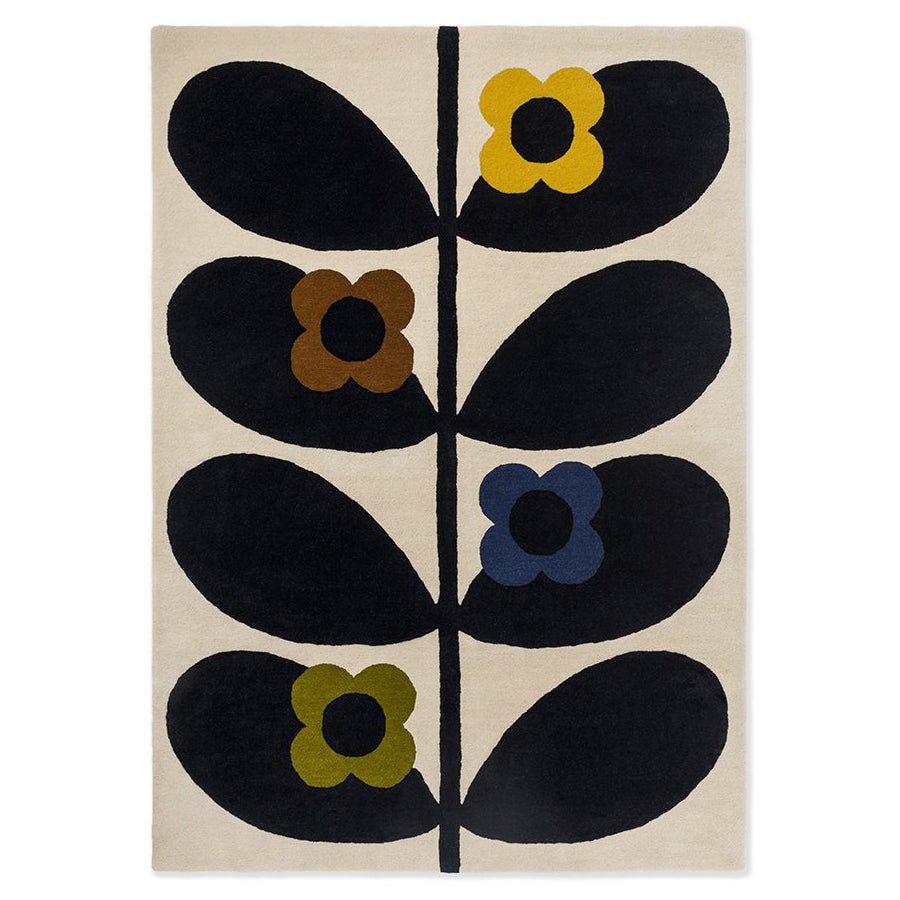 Orla Kiely Wild Rose Fawn Rug