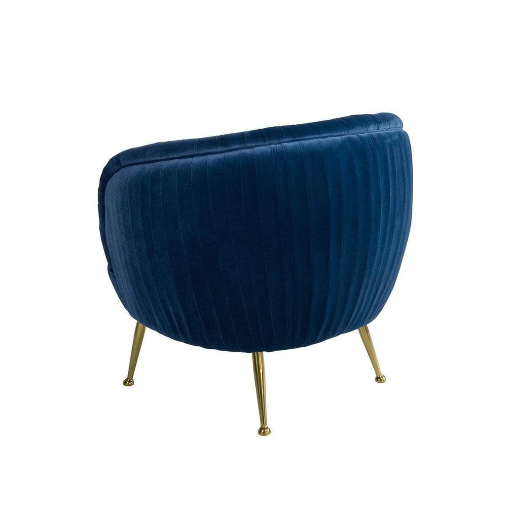 Paris Navy Velvet Armchair | Luxury Furniture Sydney