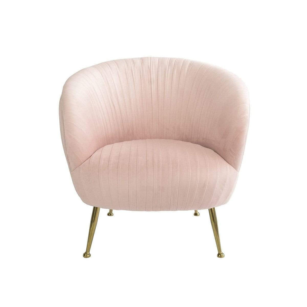 Paris Blush Velvet Armchair | Luxury Furniture Sydney