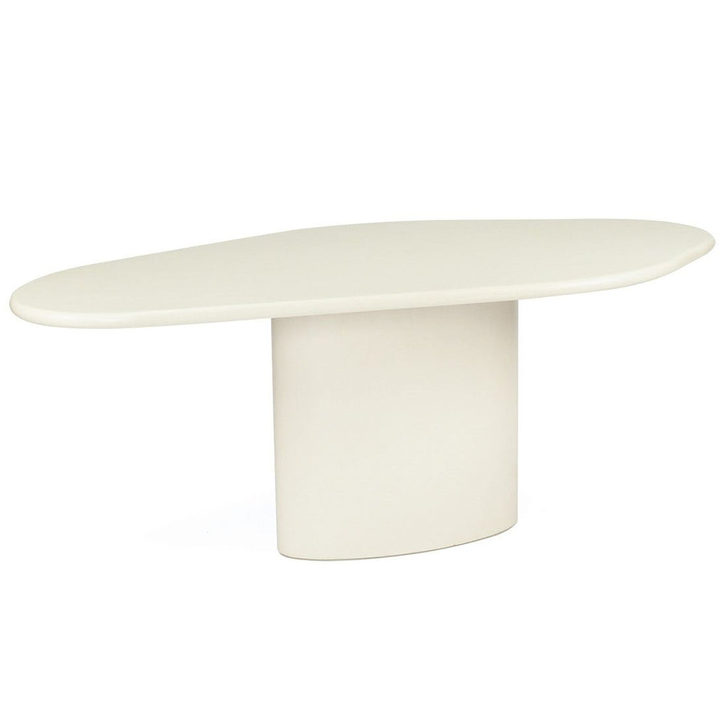 Piato White Dining Table - 2m