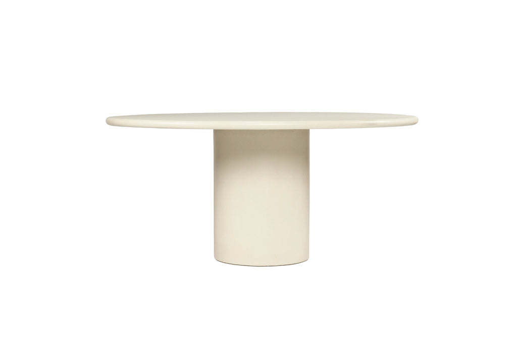 Piato Round Dining Table for 6
