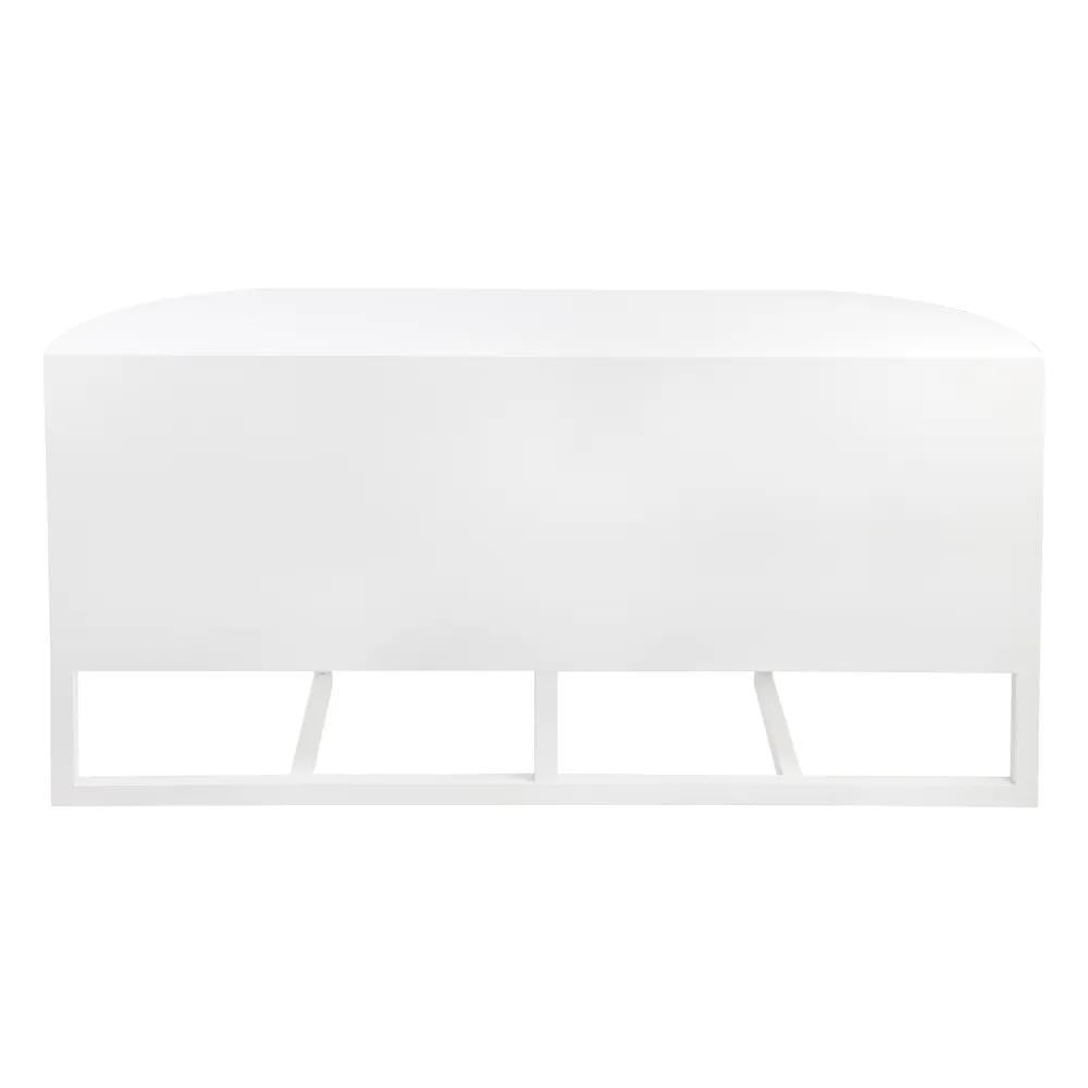 White curved buffet cabinet | Art Deco Furniture