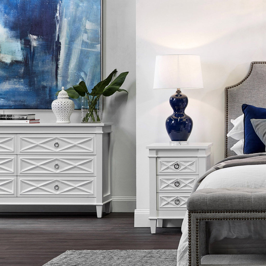 Portside Hamptons Style Bedside Table