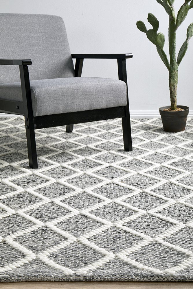 Rug Culture Huxley Rug - Grey