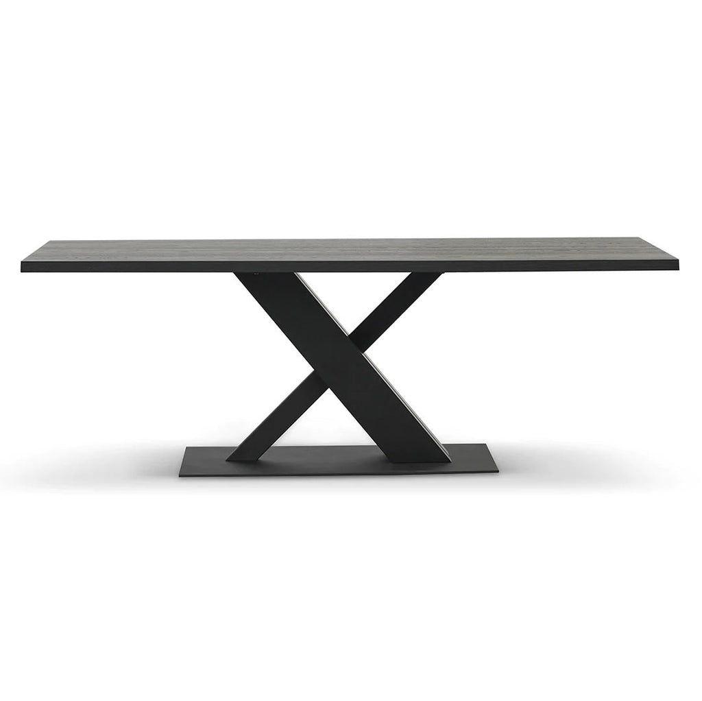 Sienna Black Rectangle Dining Table