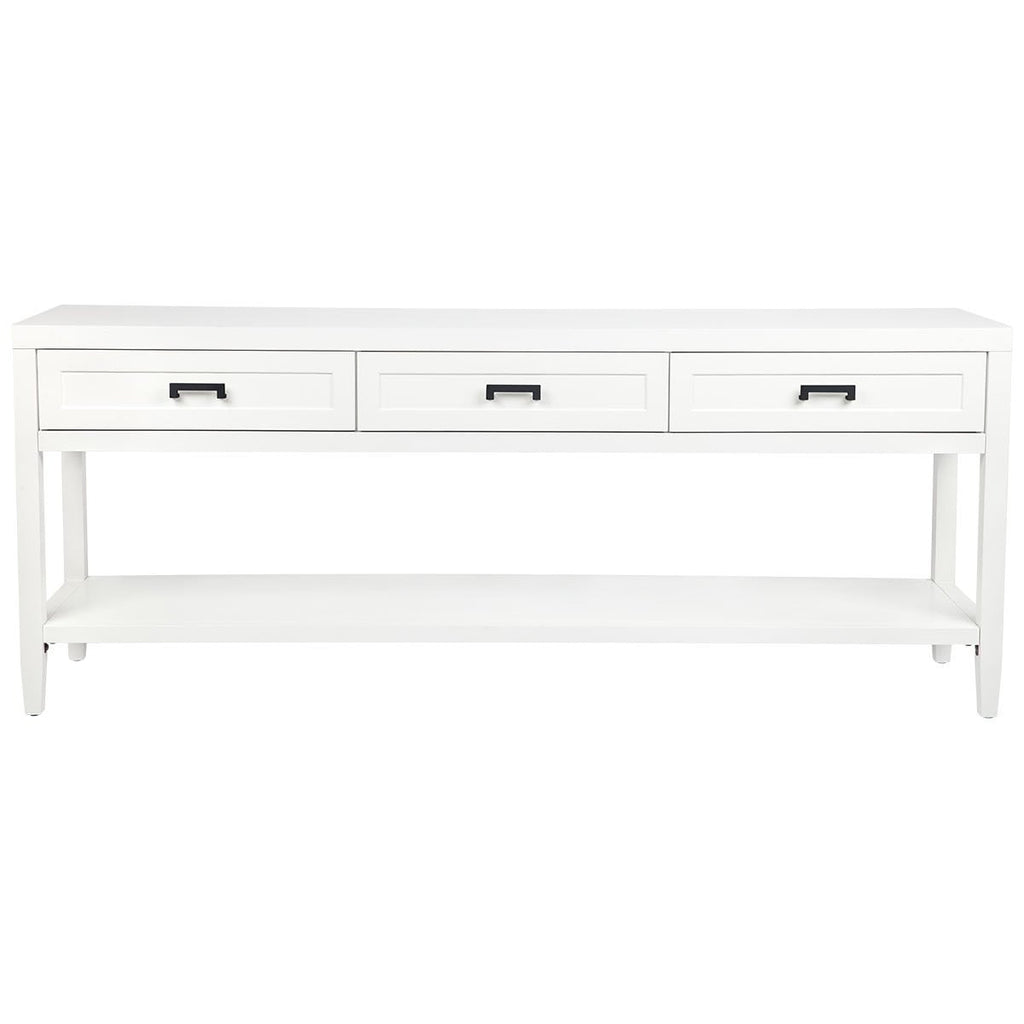 Sorrento Long Console Table White | Hamptons Console Table