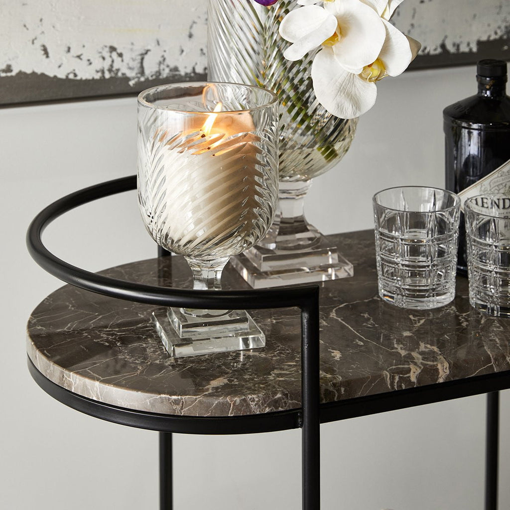 Southside Marble Drinks Trolley | Attica House Luxury Drinks Trolley