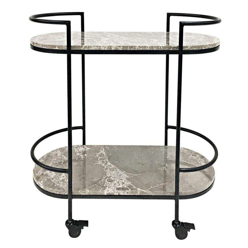 Southside Marble Drinks Trolley | Attica Luxury Furniture Sydney