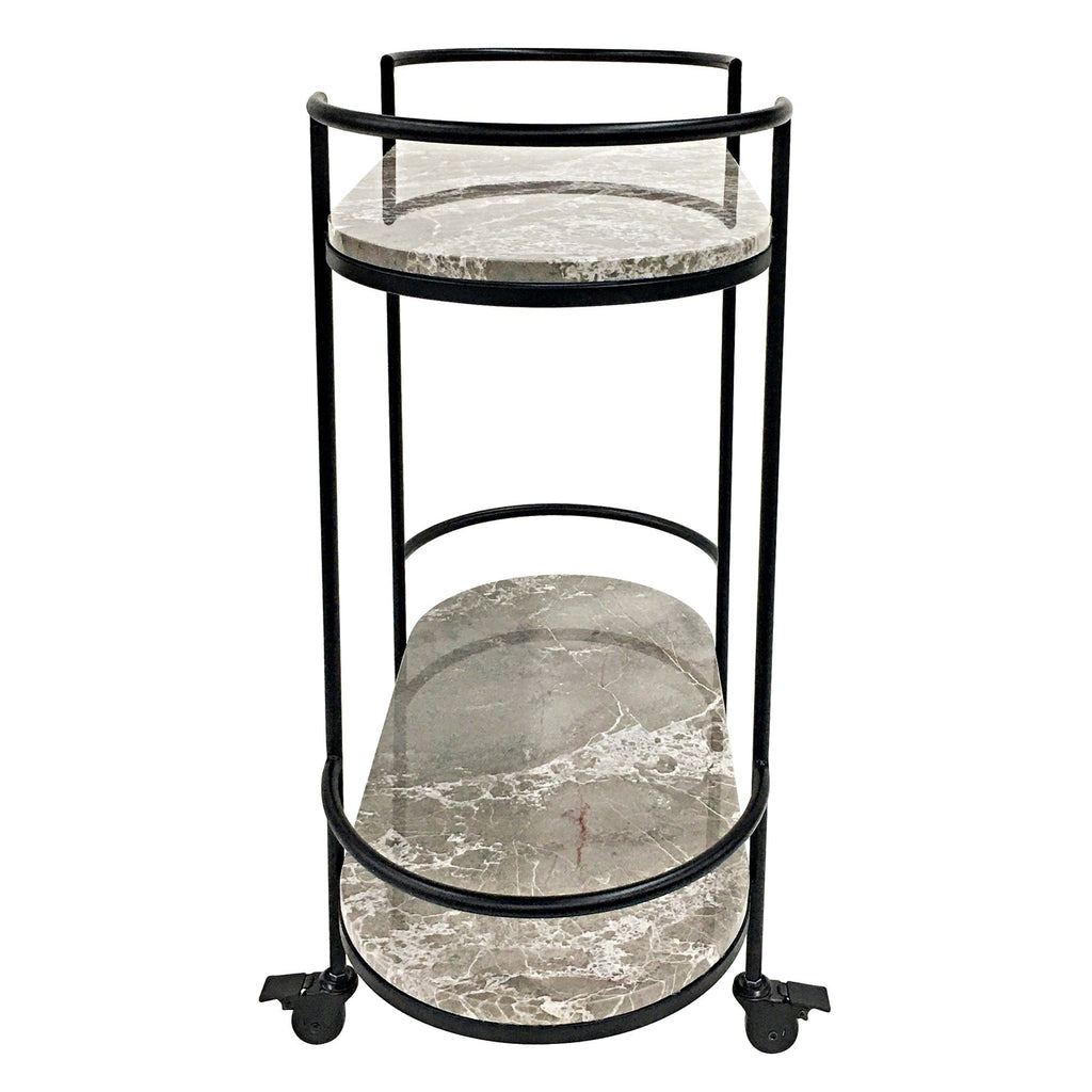 Southside Marble Drinks Trolley | Attica Luxury Furniture Sydney