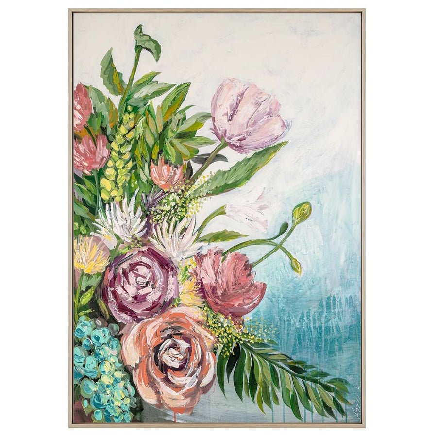 Still Life Bouquet Floral Wall Art