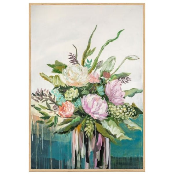 Still Life Vase Floral Wall Art