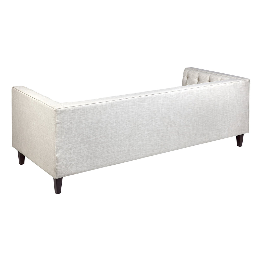 Tuxedo 3 Seater Tufted Sofa - Natural | Luxury Sofas Sydney