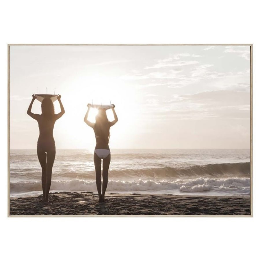 Twin Surf Coastal Wall Art