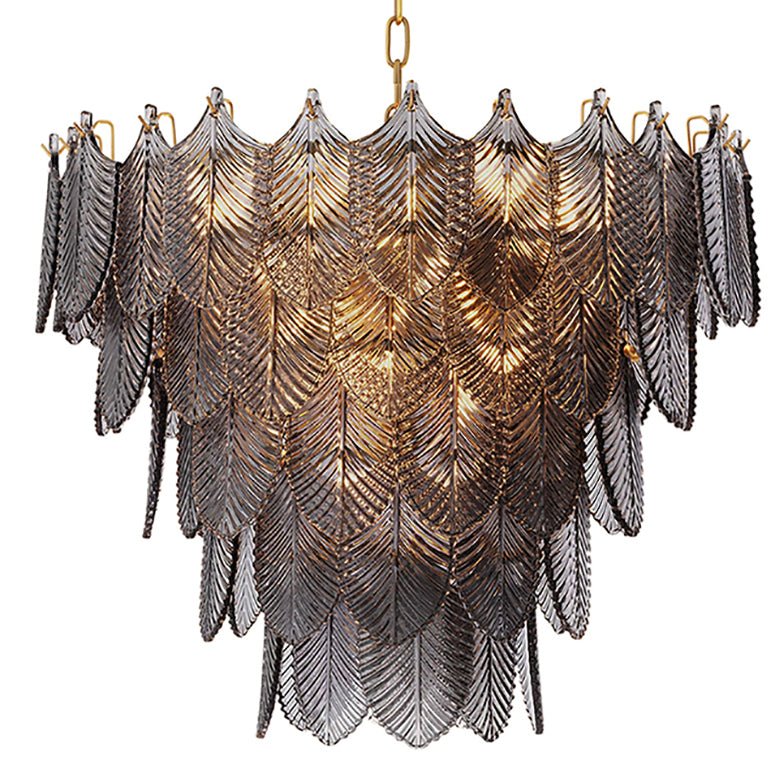 Virgin Chandelier Cut Glass - Charcoal