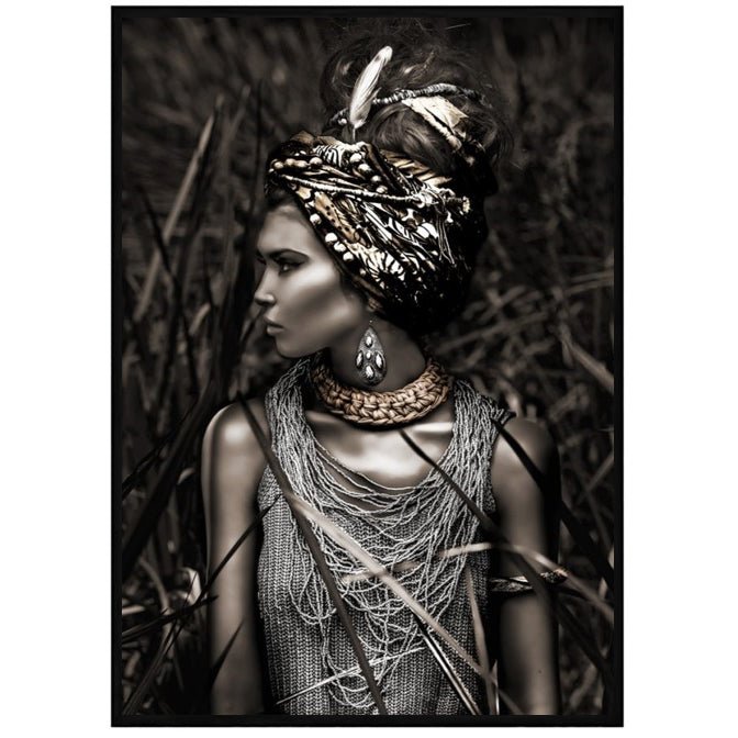 Warrier Woman Fashion Wall Art