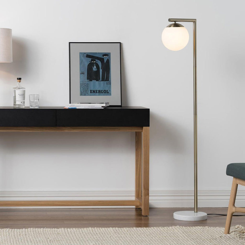 Zara Brass Floor Lamp